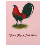 American Gamecock:  Brown Red Flyer