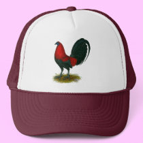 American Gamecock:  Brown Red hats