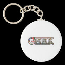 American Geek keychains