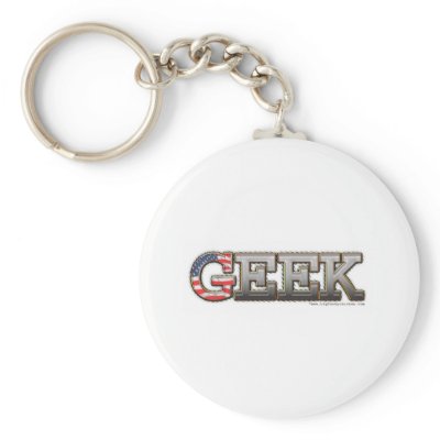 American Geek Key Chains by maximusdoom