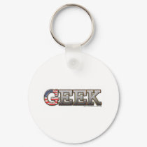 American Geek keychains