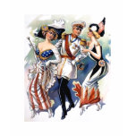 American German Russian Ladies Man Vintage t-shirts