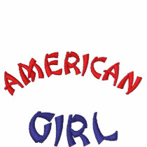 AMERICAN GIRL embroidered shirts