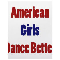 American Girls Dance Better letterhead