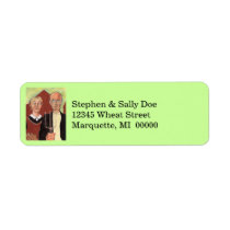 American Gothic Couple Heartland Address Labels
