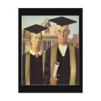 American Gothic Graduation Post Cards
