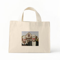 American Gothic Sock Monkeys bag