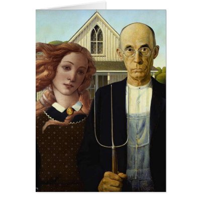 American Gothic Venus Cards by clarachandler
