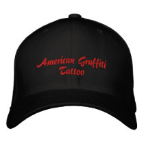 American GraffitiTattoo embroidered hats