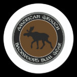 American Grouch Backwoods Bum Gear stickers