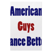 American Guys Dance Better stationery