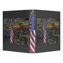 American Harley Davidson Vinyl Binder