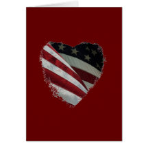 American Heart Flag Cards