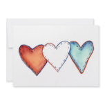 American Hearts Invitation