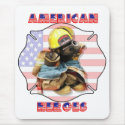 AMERICAN HEROES- mousepads