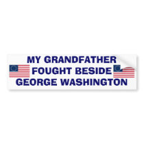 AMERICAN HISTORY BUMPERSTICKER BUMPER STICKER