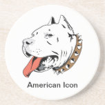 American Icon Pitbull Coaster coasters