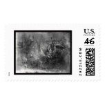 American Indian Camp Daguerreotype 1848 Postage