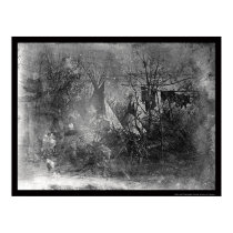 American Indian Camp Daguerreotype 1848 posters by lc_prints American Indian Camp Daguerreotype 1848 posters