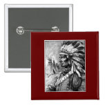 American Indian Chief Pins
