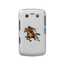 American Indian Riding Horse Bow And Arrow Blackberry Bold Cover