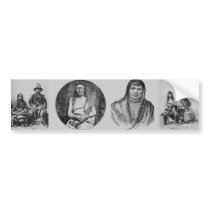 American Indians Bumper Sticker bumper stickers