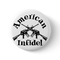 American Infidel buttons