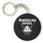 American Infidel Eagle Keychains