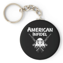 American Infidel Eagle keychains