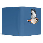American Kestrel in flight Binder