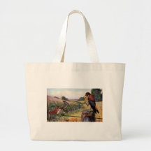 American Kestrels on a Barbed Wire Fence Canvas Bag
