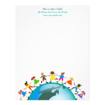 American Kids, Custom Letterhead