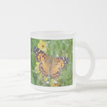 American Lady Butterfly - Vanessa virginiensis Mug