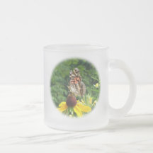 American Lady Butterfly - Vanessa virginiensis Mug