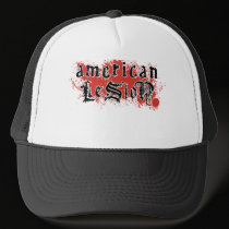 American Lesion -Blood splatter Hat hats