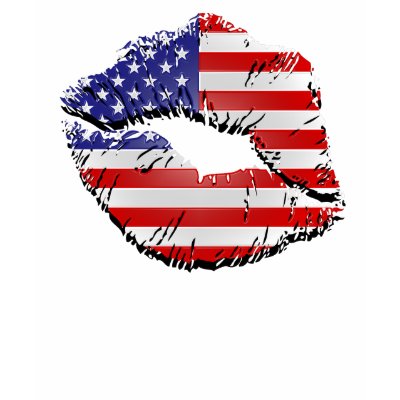 American Lips T-shirts by LipAction