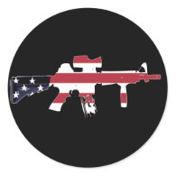 American M4 Stickers