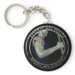American Made American Strong Key Chain