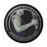 American Made American Strong Refrigerator Magnet