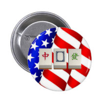 "American" Mah Jongg buttons