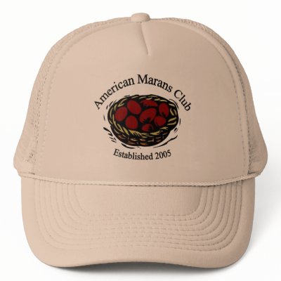 American Marans Club Logo Hats by wjeane