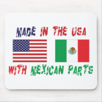 American Mexican American mousepads
