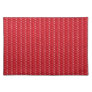 American Mojo Placemat Red Glitter