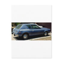 AMERICAN MOTORS JAVELIN AND GRAMLIN AND CACTI POSTCARDS