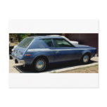 AMERICAN MOTORS JAVELIN AND GRAMLIN AND CACTI POSTCARD