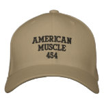 AMERICAN MUSCLE 454 EMBROIDERED BASEBALL CAP