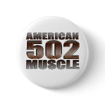 american muscle 502 chevy big block crate motor pinback buttons