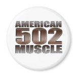 american muscle 502 chevy big block crate motor magnet