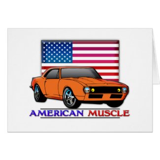 American Muscle Car card