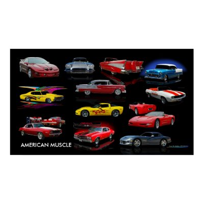 AMERICAN MUSCLE PRINT by fredsredt